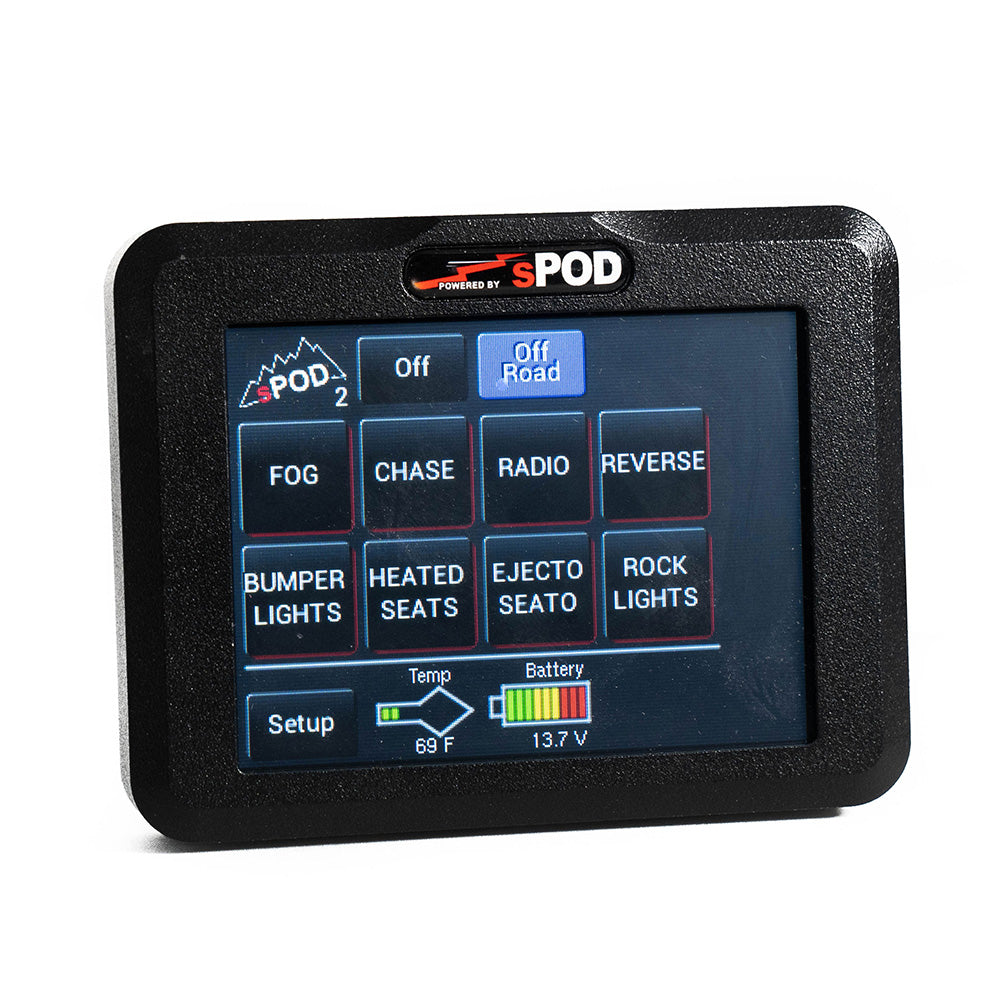 sPOD 860805 Add-On Touchscreen w 30 Ft Cable