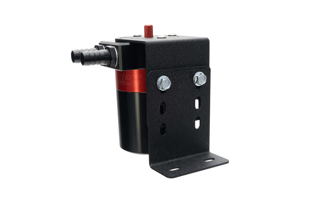 HPS 861-501 Black Oil Catch Can Universal Fit