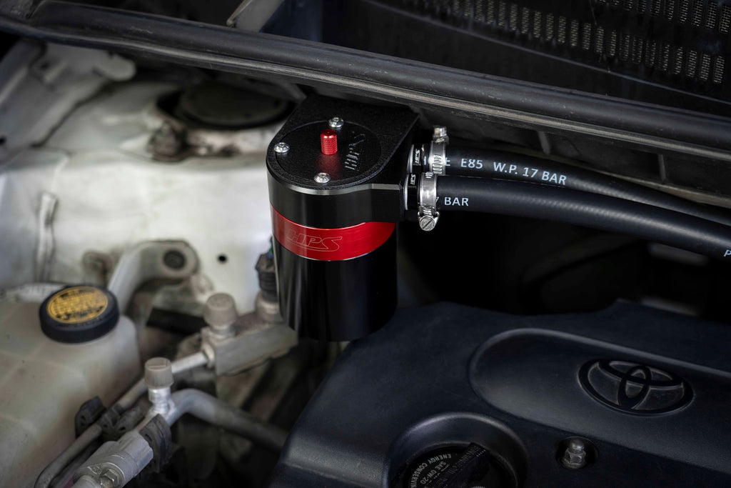 HPS 861-502 Black Oil Catch Can Universal Fit