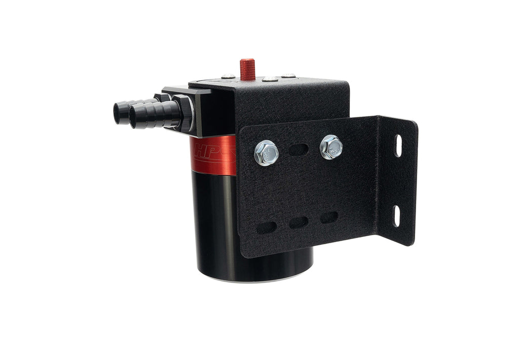 HPS 861-503 Black Oil Catch Can Universal Fit