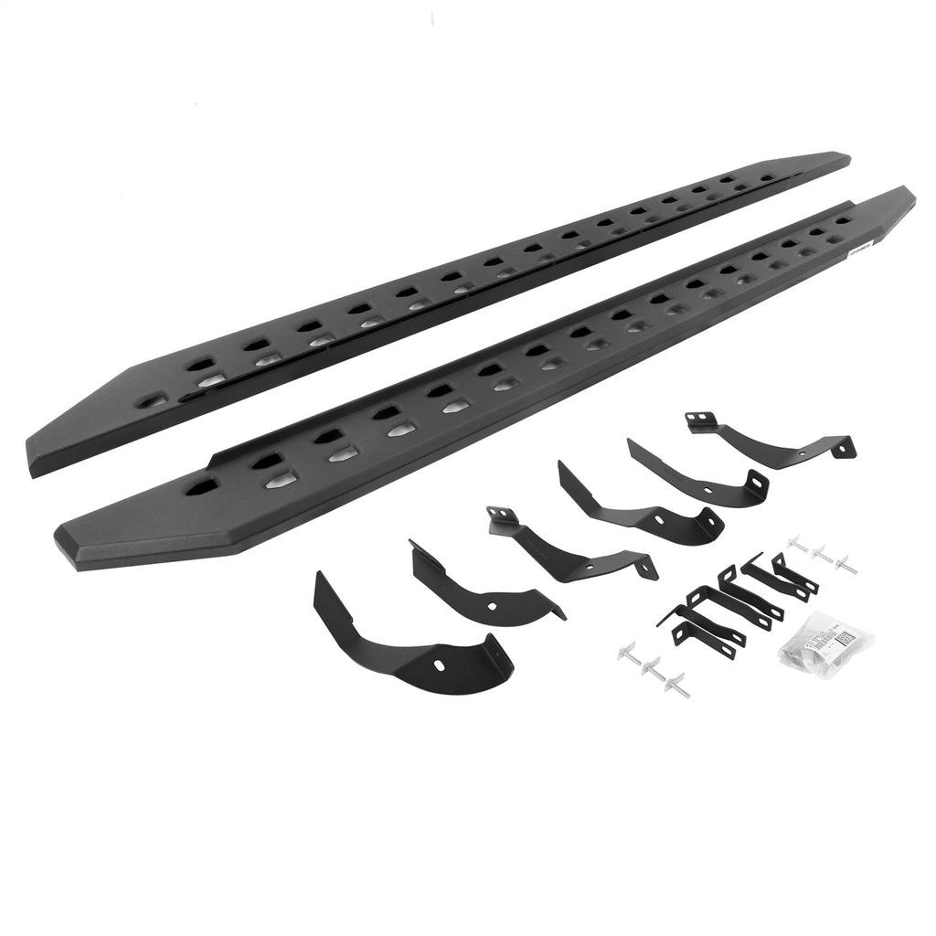 Go Rhino 69405187SPC RB20 Slim Line Running Boards w/Mounting Brackets Kit