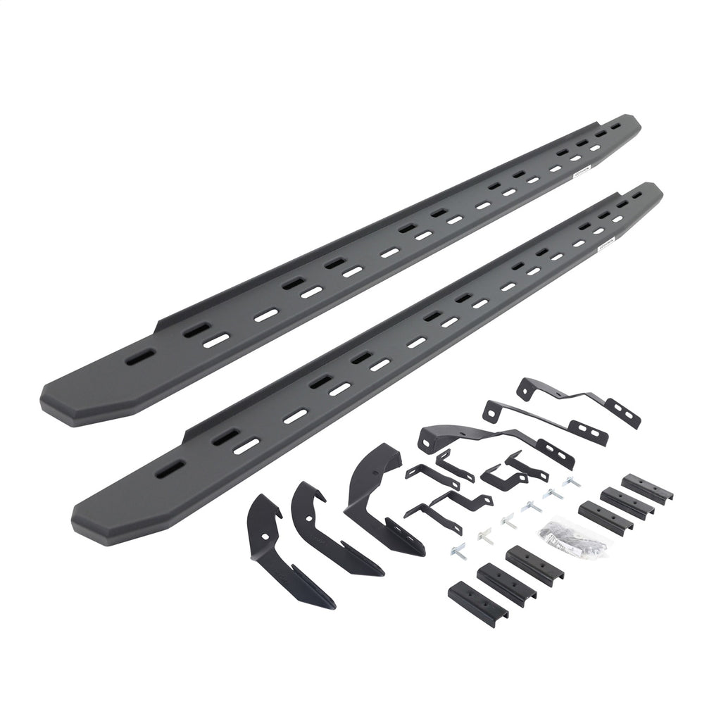 Go Rhino 69604280SPC RB30 Slim Line Running Boards w/Mounting Brackets Kit