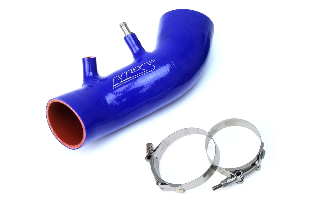 HPS 87-68420-BLUE-2 Blue Silicone Intake Hose For 2007-2011 CSX Type-S