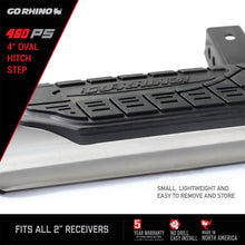 Load image into Gallery viewer, Go Rhino 460PS 4 in. Oval Hitch Step