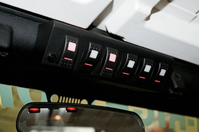 sPOD 873105 SourceLT w Amber LED Switch panel for Jeep JK 2009-2018