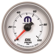 Load image into Gallery viewer, AutoMeter 880028 MOPAR Mechanical Oil Pressure Gauge