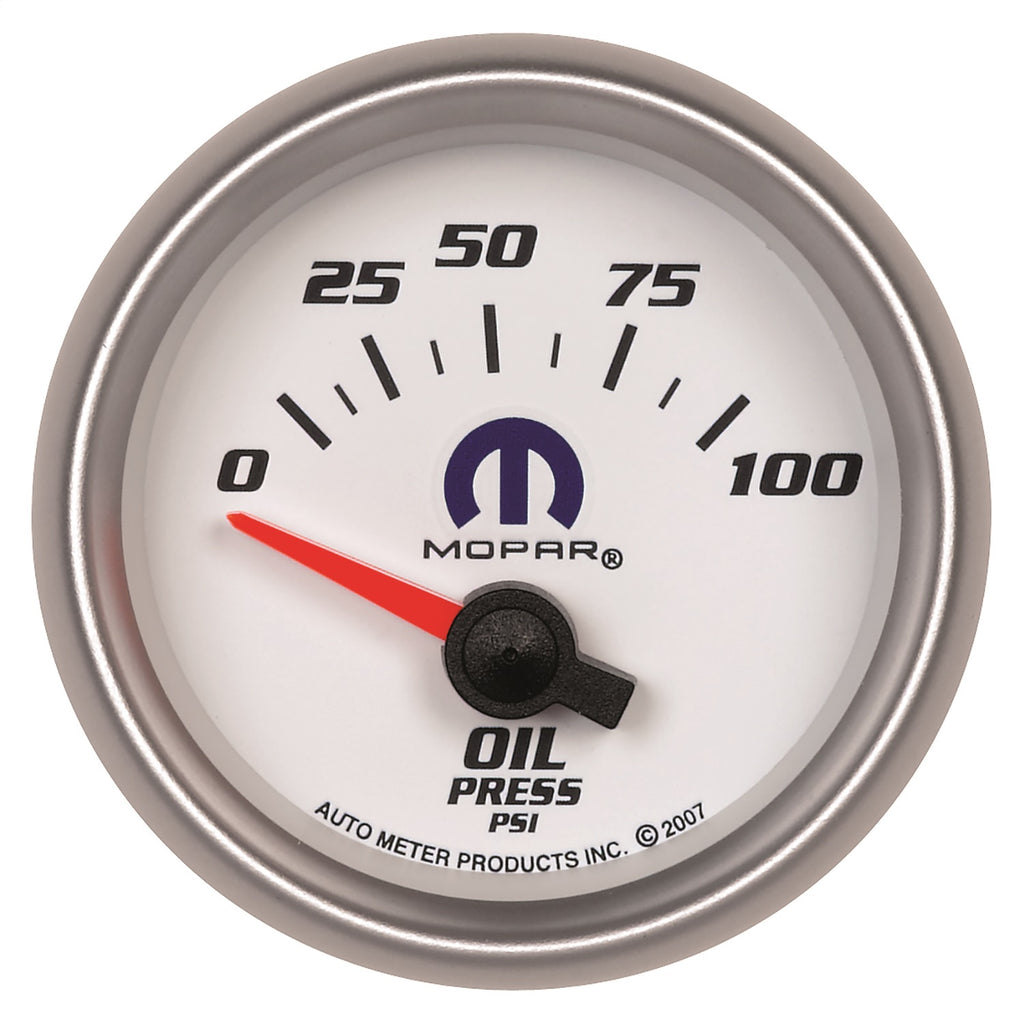 AutoMeter 880029 MOPAR Electric Oil Pressure Gauge