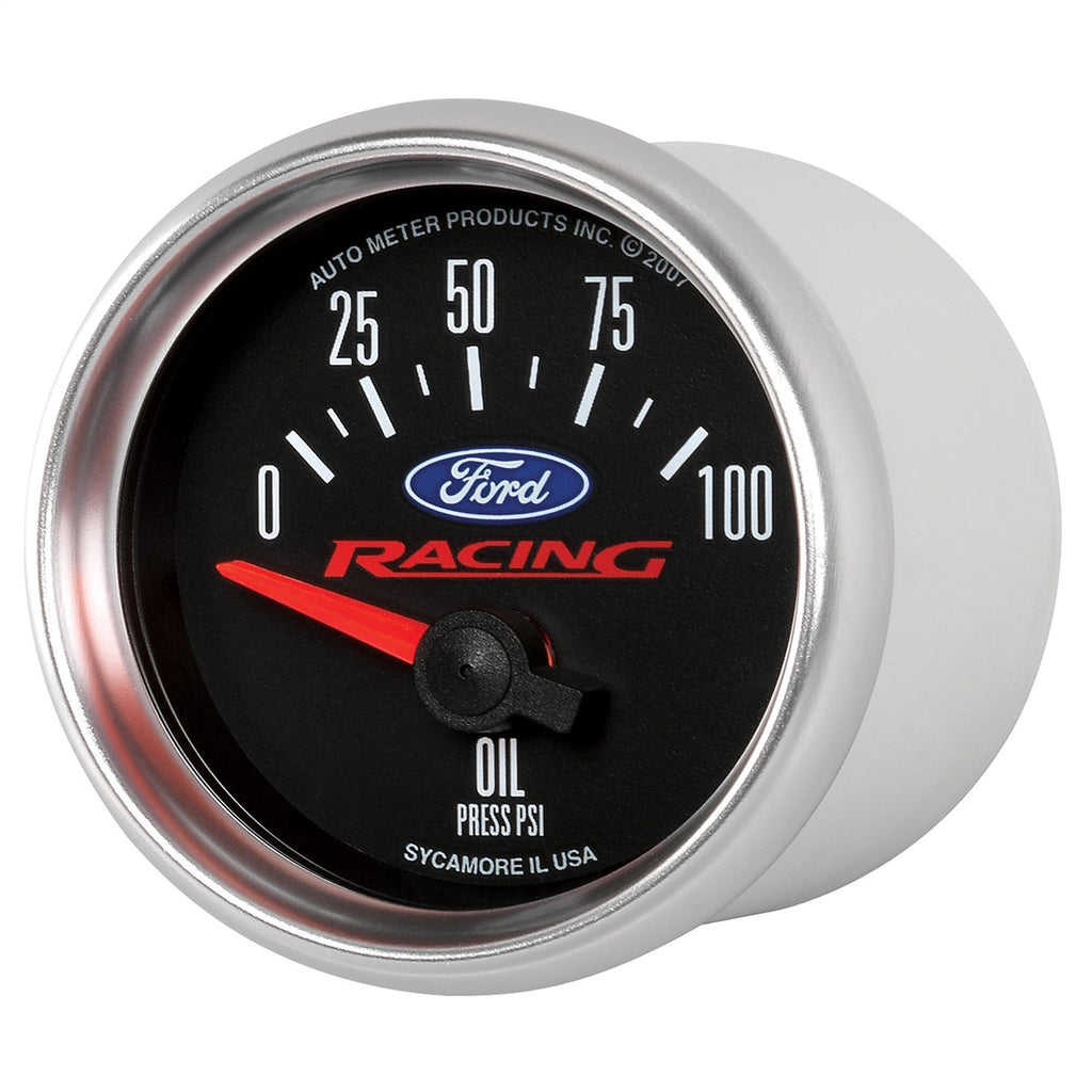 AutoMeter 880076 Ford Racing Electric Oil Pressure Gauge