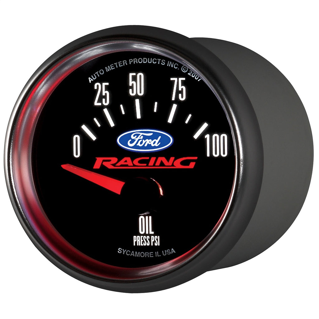 AutoMeter 880076 Ford Racing Electric Oil Pressure Gauge