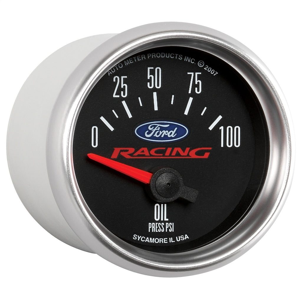 AutoMeter 880076 Ford Racing Electric Oil Pressure Gauge