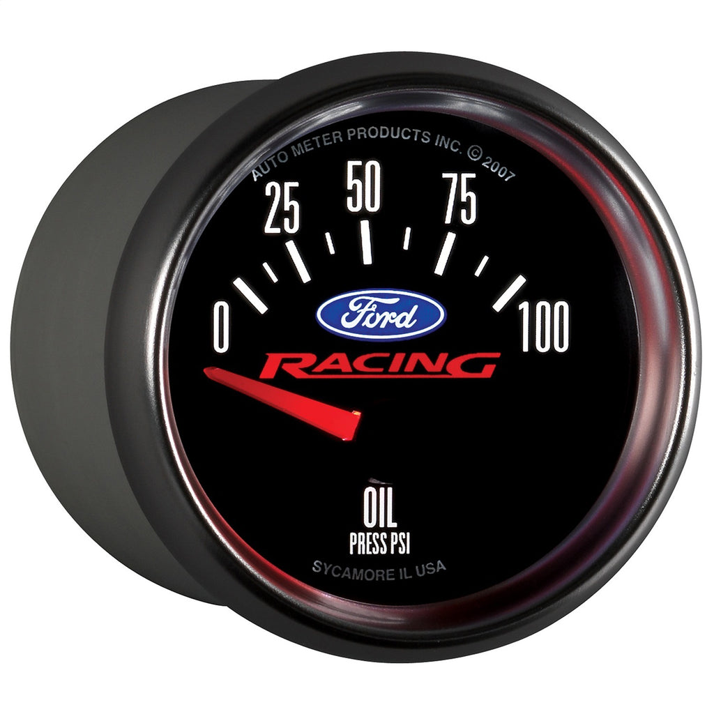 AutoMeter 880076 Ford Racing Electric Oil Pressure Gauge