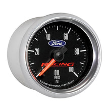 Load image into Gallery viewer, AutoMeter 880085 Ford Racing Electric Oil Pressure Gauge