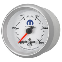 Load image into Gallery viewer, AutoMeter 880249 MOPAR Electric Oil Pressure Gauge