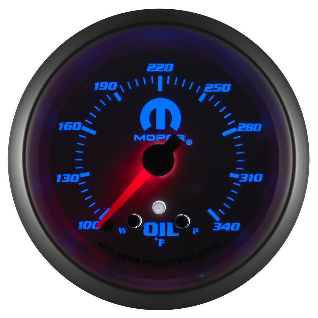 AutoMeter 880251 MOPAR Electric Oil Temperature Gauge