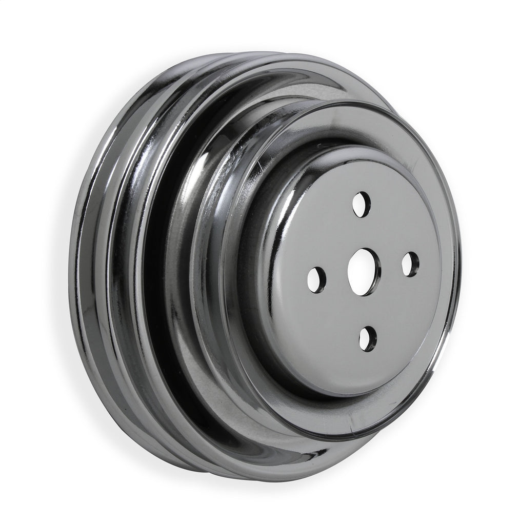Mr Gasket 8829 Chrome Plated Steel Water Pump Pulley