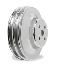 Load image into Gallery viewer, Mr Gasket 8831 Chrome Plated Steel Water Pump Pulley