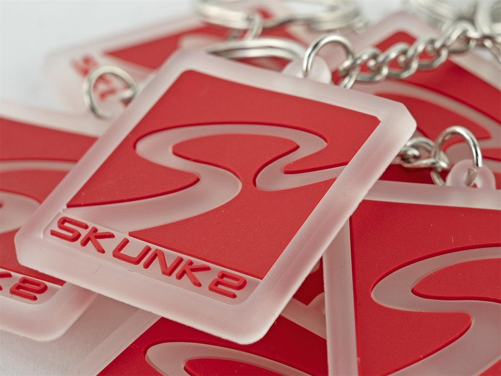 Skunk2 Racing 888-99-3000 Racetrack Logo Keychain