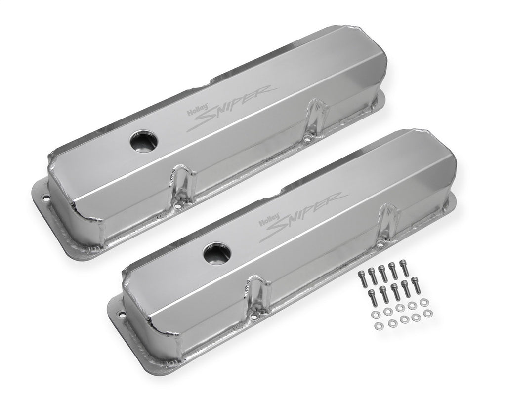 Holley Performance 890001 Aluminum Valve Cover Set