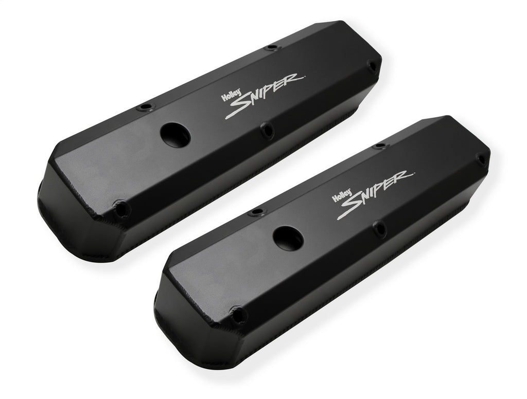 Holley Performance 890003B Aluminum Valve Cover Set