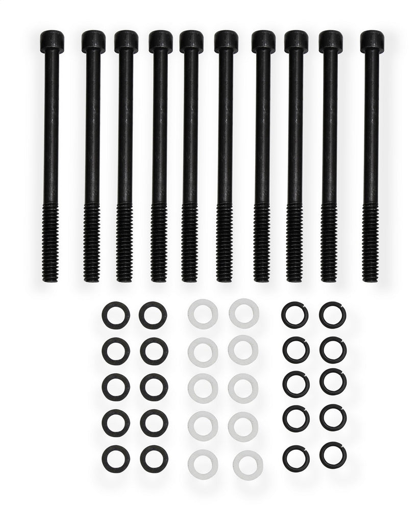Holley Performance 890003B Aluminum Valve Cover Set