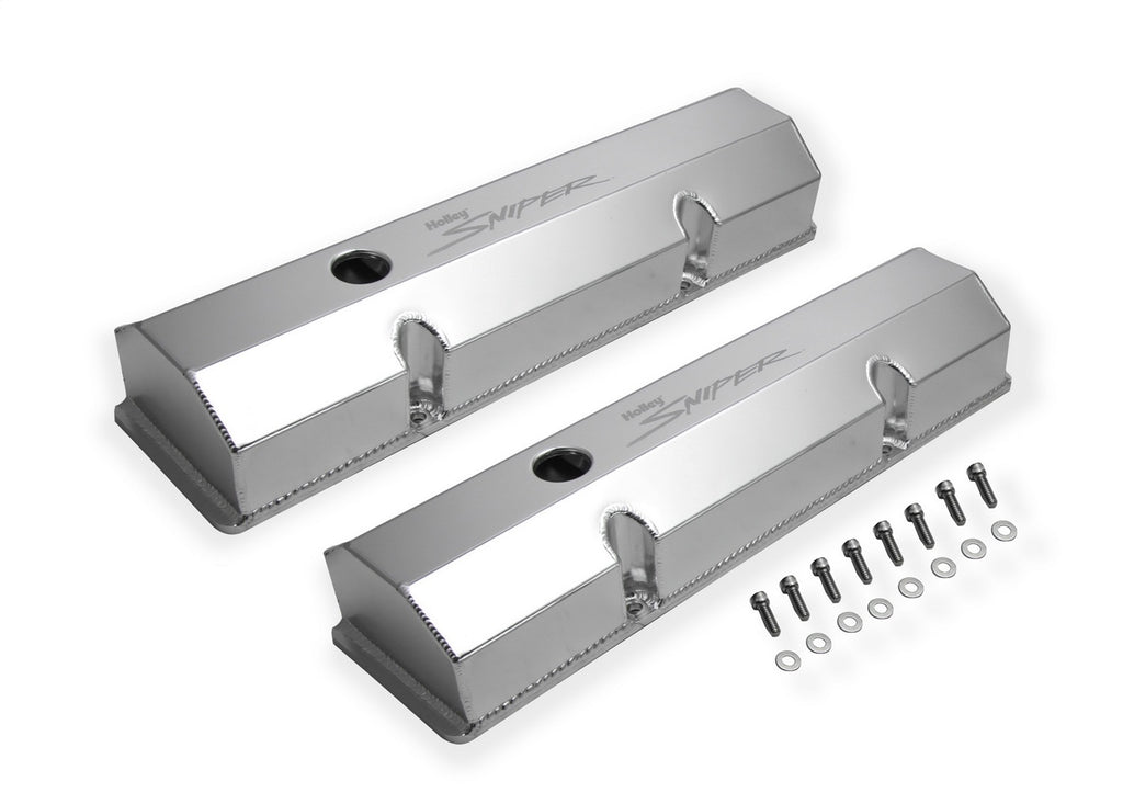 Holley Performance 890010 Aluminum Valve Cover Set