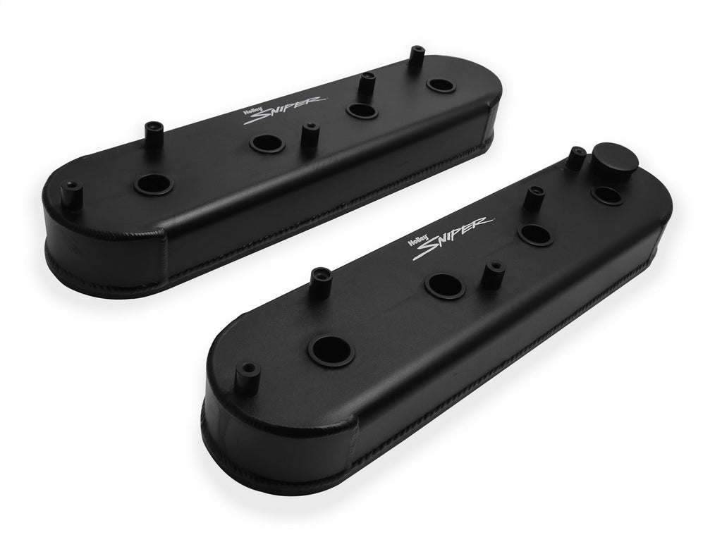 Holley Performance 890014B Aluminum Valve Cover Set