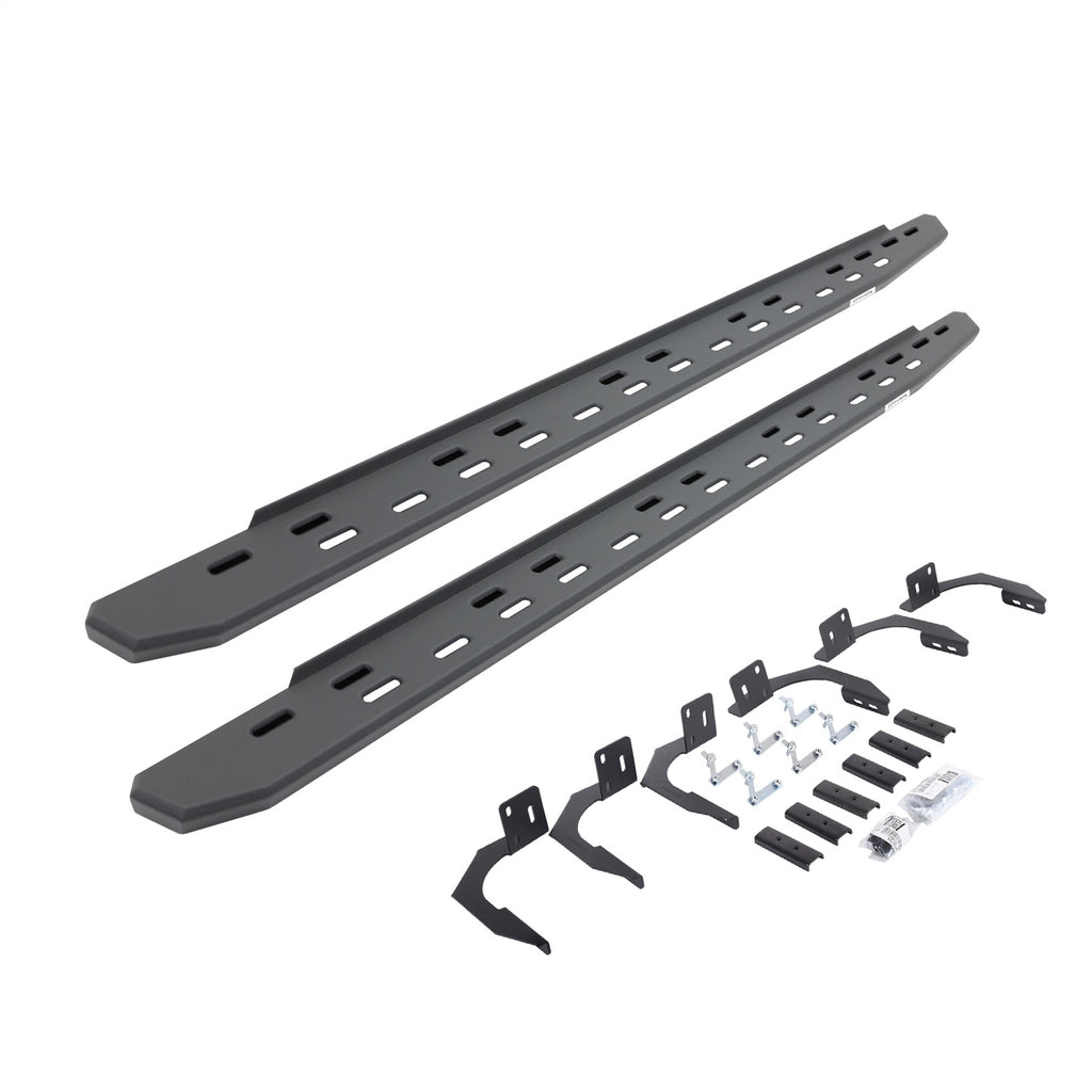 Go Rhino 69609980SPC RB30 Slim Line Running Boards w/Mounting Brackets Kit