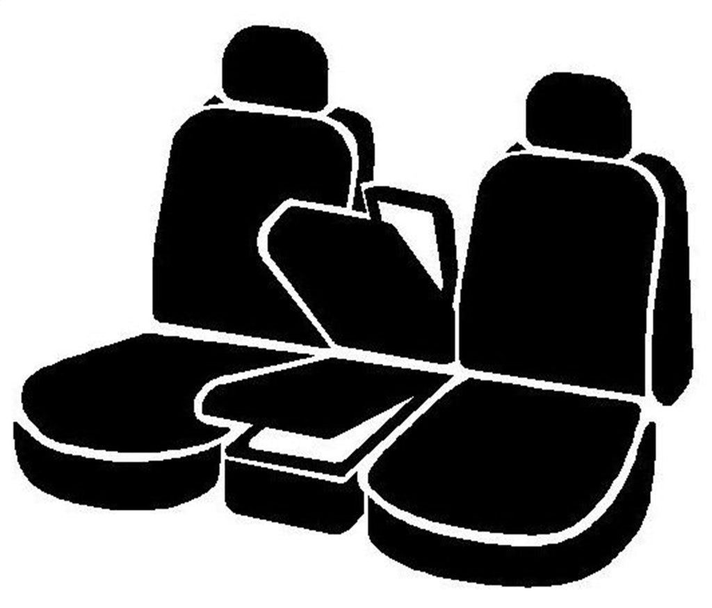 Fia SL69-15 GRAY LeatherLite Custom Seat Cover Fits Ram 1500 Ram 2500 Ram 3500