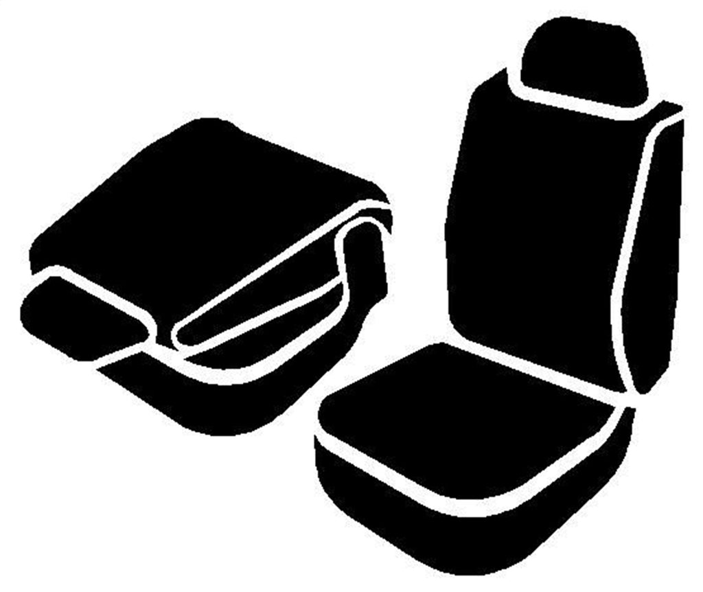 Fia OE39-35 TAUPE OE Custom Seat Cover Fits 09-15 Tacoma
