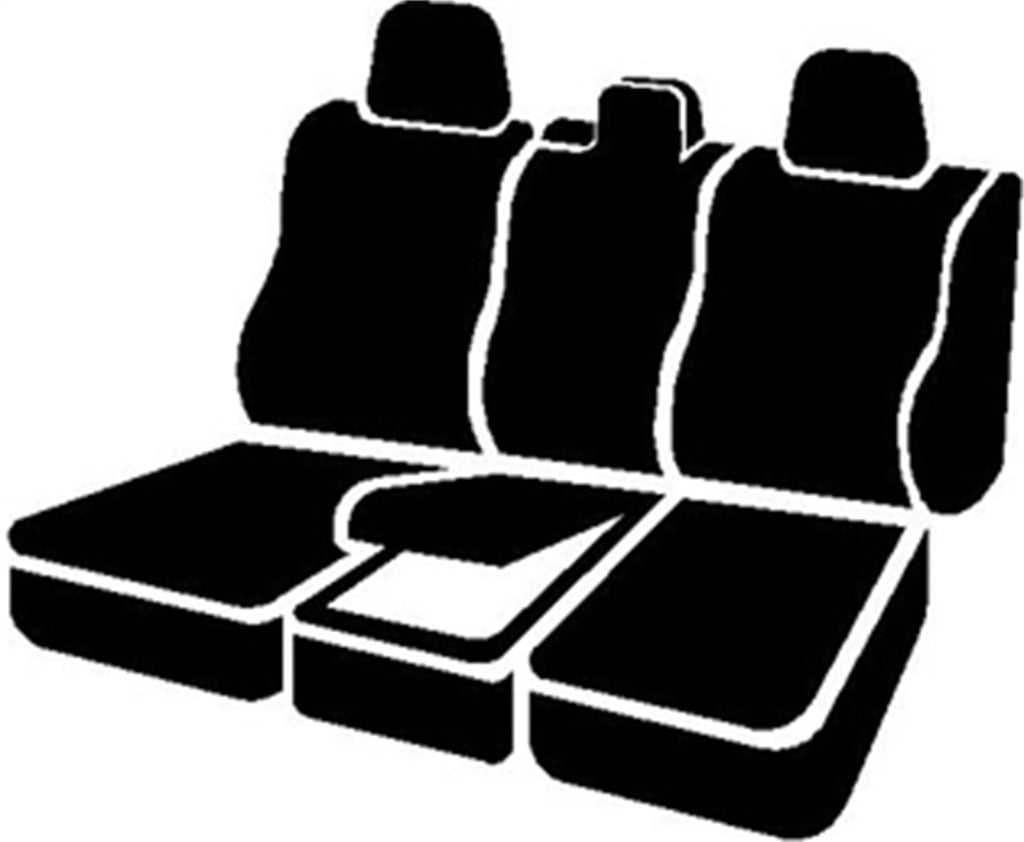 Fia SP89-45 BLACK Seat Protector Custom Seat Cover Fits 19-24 1500