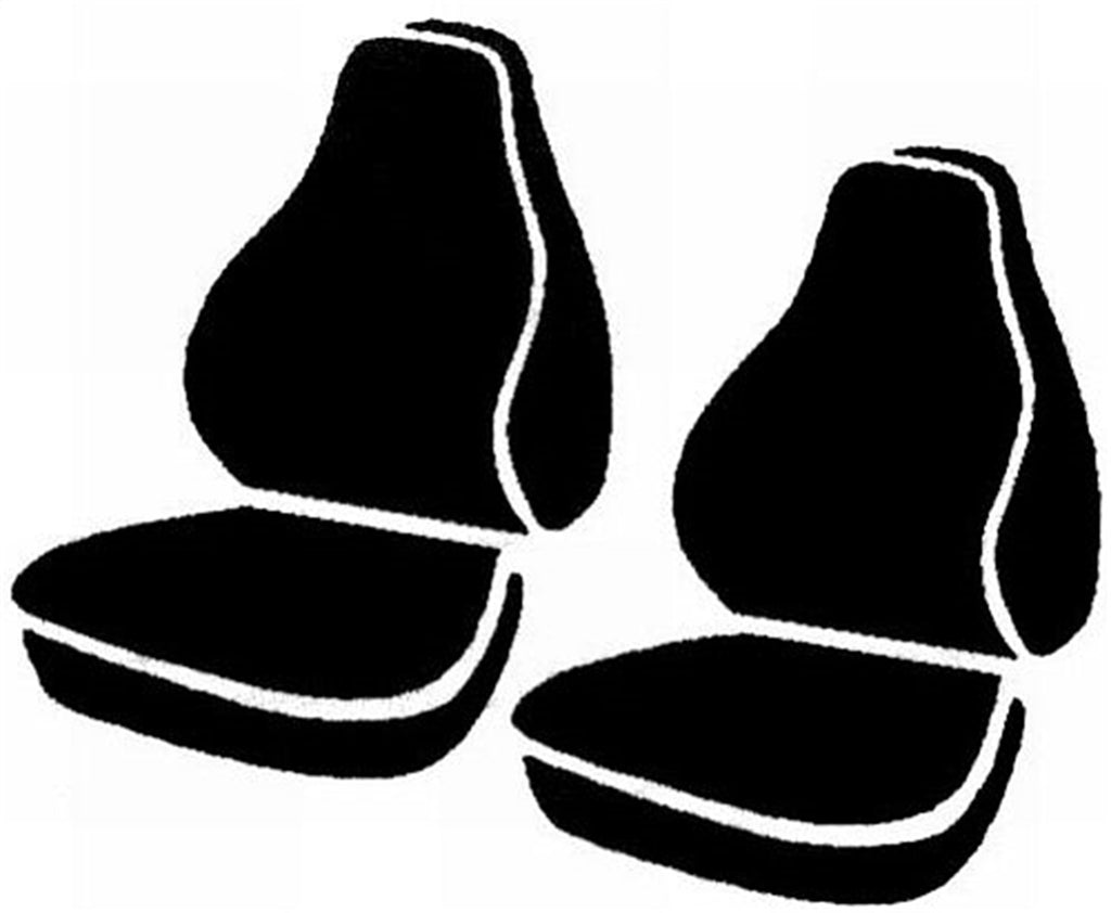 Fia TR49-7 GRAY Wrangler Custom Seat Cover Fits 97-02 Wrangler (TJ)
