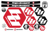 Baja Design 900098 BD Sticker Sheet