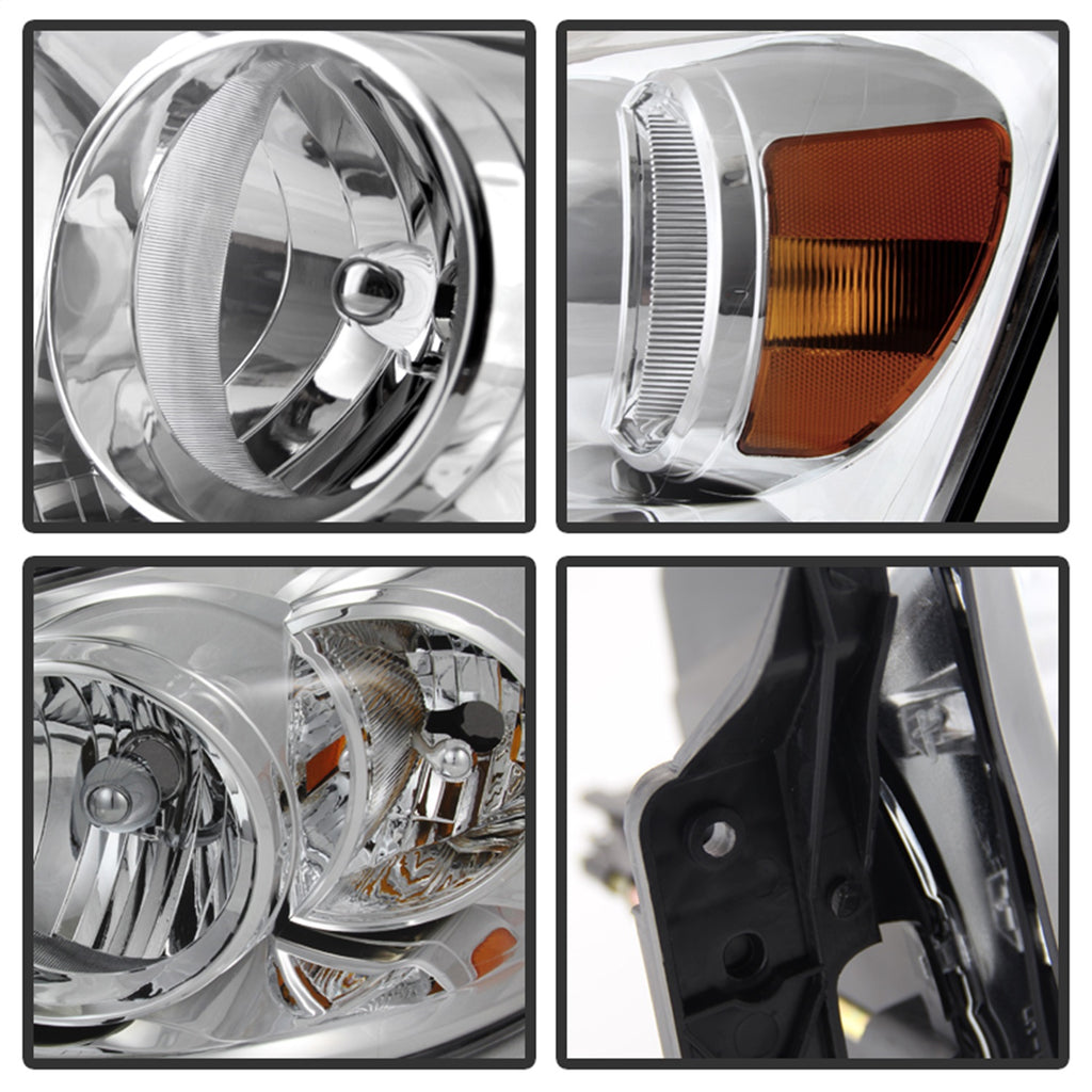 Spyder Auto 9022913 XTune Crystal Headlights Fits Ram 1500 Ram 2500 Ram 3500