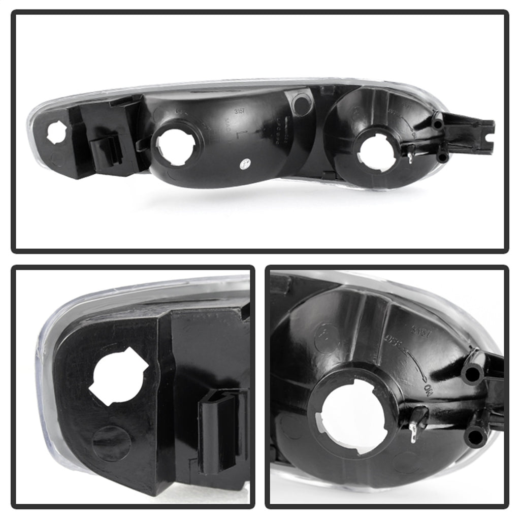 Spyder Auto 9027086 XTune Bumper Lights Fits Sierra 1500 Yukon Yukon XL 1500