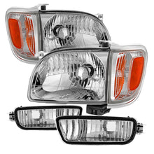 Load image into Gallery viewer, Spyder Auto 9027468 XTune Crystal Headlights Fits 01-04 Tacoma