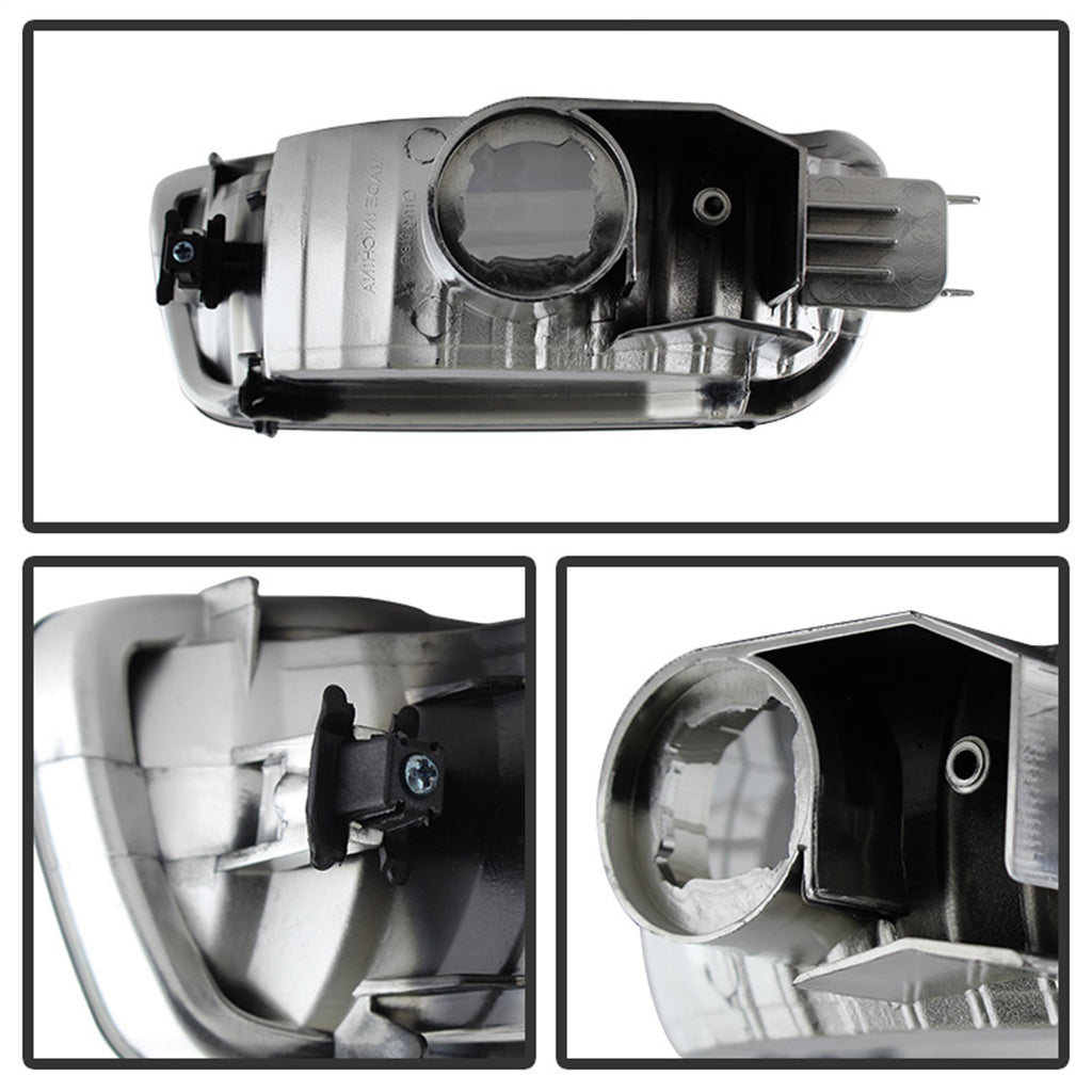 Spyder Auto 9027468 XTune Crystal Headlights Fits 01-04 Tacoma