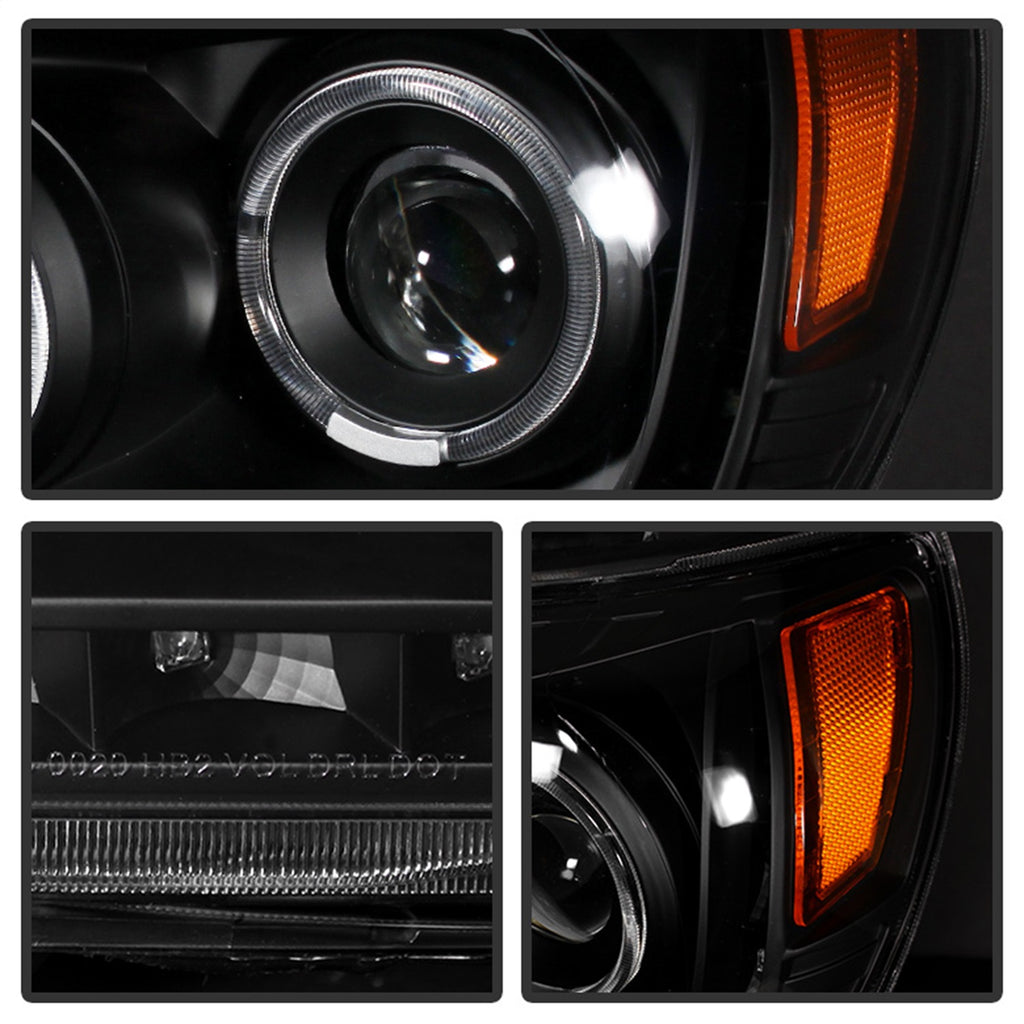 Spyder Auto 9027857 XTune Halo Projector Headlights Fits 05-11 Tacoma
