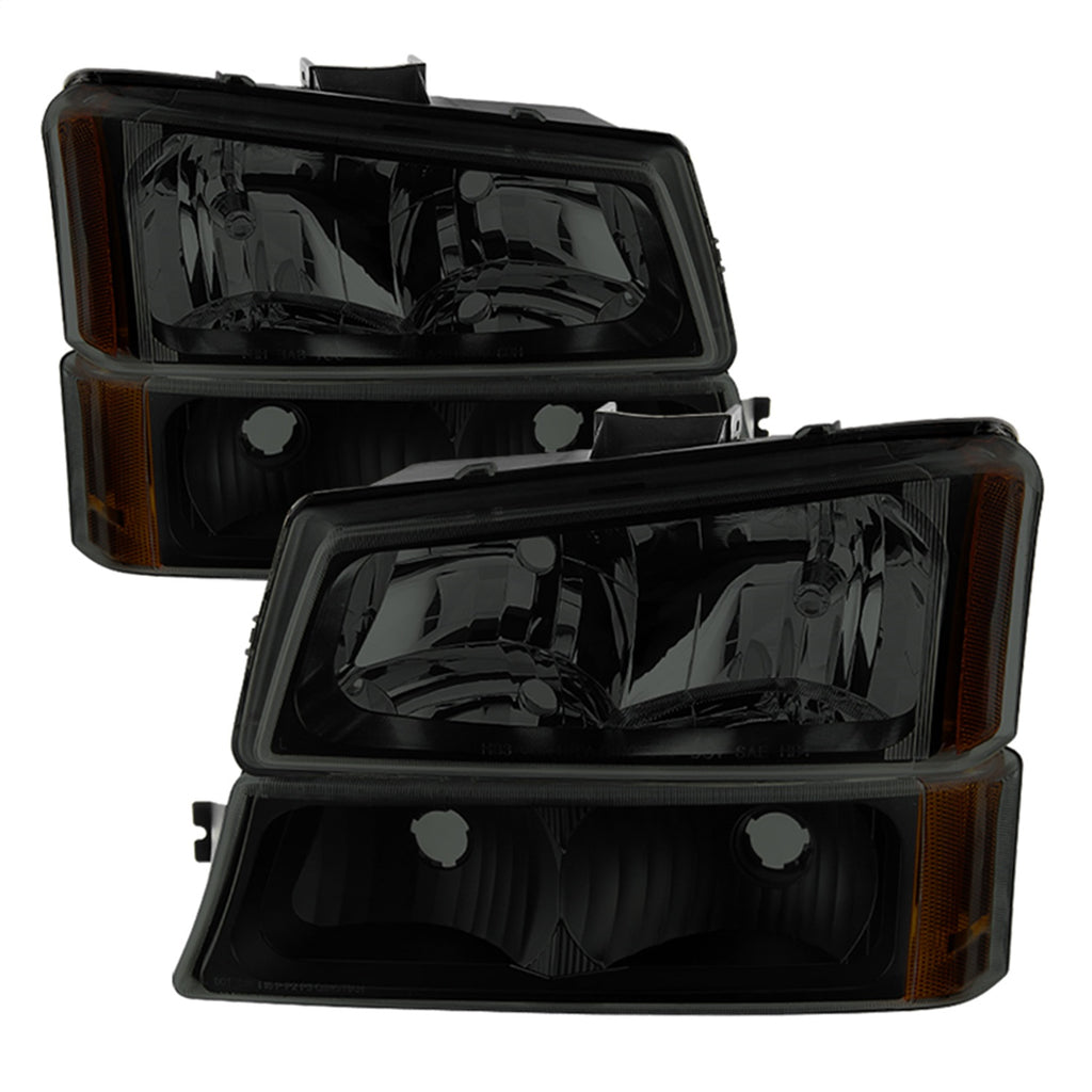 Spyder Auto 9030253 XTune Crystal Headlights/Bumper Lights