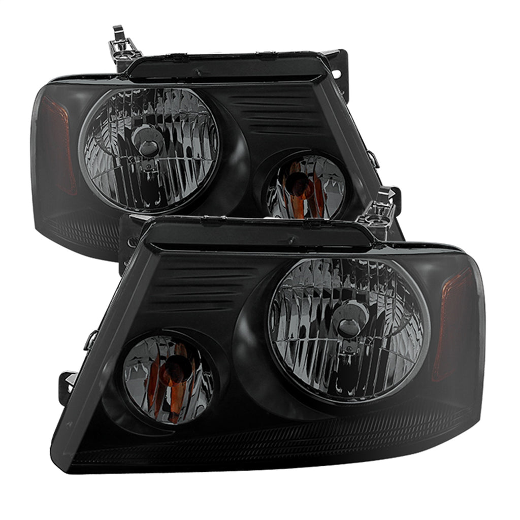 Spyder Auto 9030338 XTune Crystal Headlights Fits 04-08 F-150