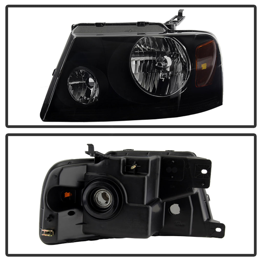 Spyder Auto 9030338 XTune Crystal Headlights Fits 04-08 F-150