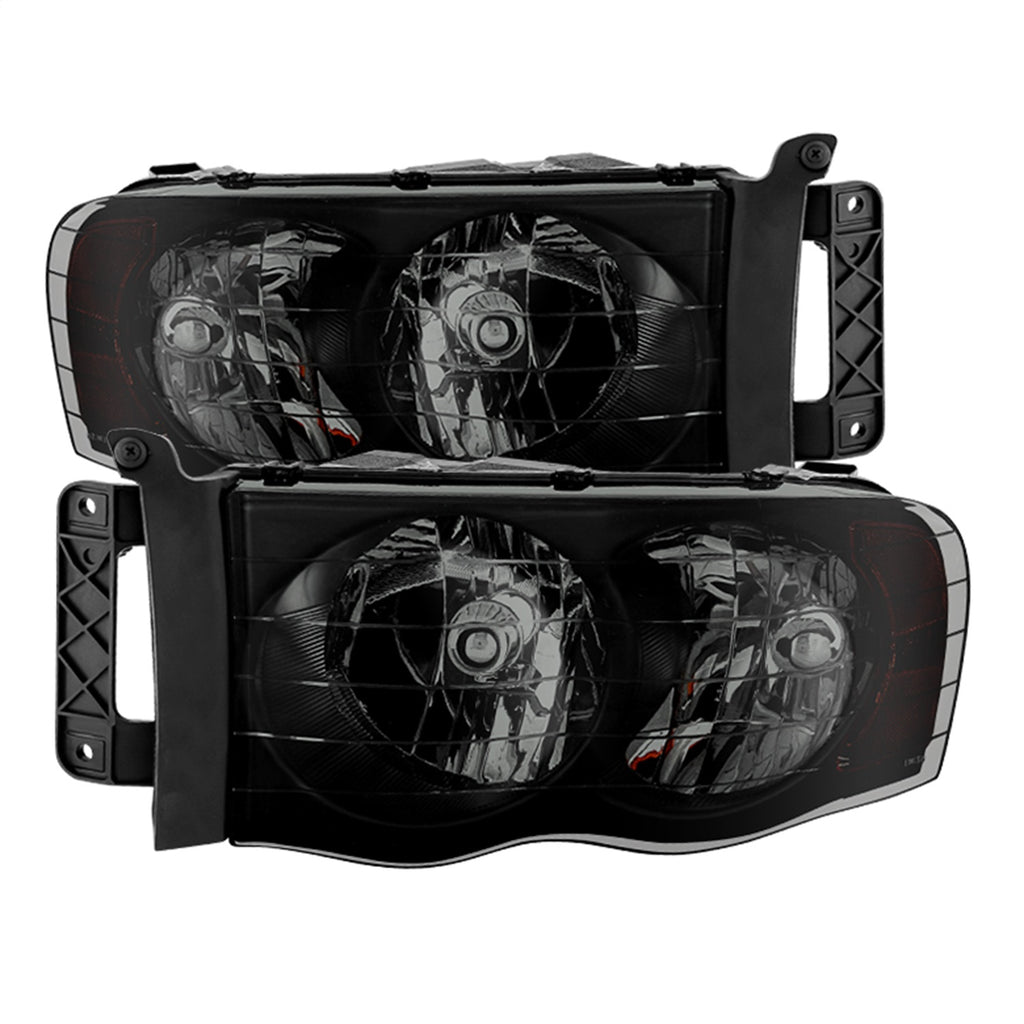Spyder Auto 9030352 XTune Crystal Headlights Fits Ram 1500 Ram 2500 Ram 3500