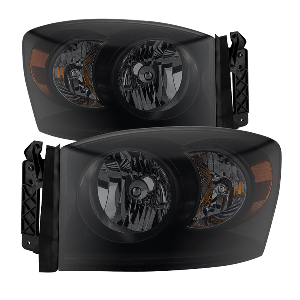 Spyder Auto 9030369 XTune Crystal Headlights Fits Ram 1500 Ram 2500 Ram 3500