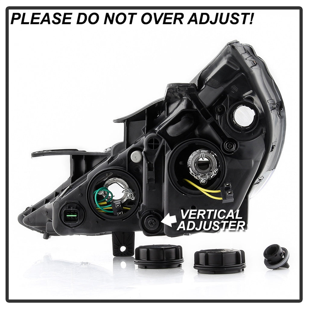 Spyder Auto 9031366 XTune Headlights Fits 11-13 Sonata