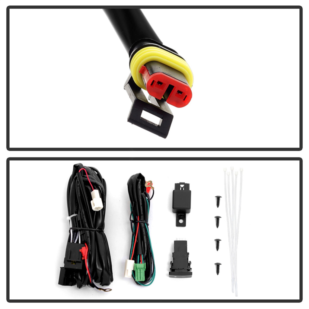 Spyder Auto 9031540 Daytime DRL LED Running Fog Lights Fits 14-16 Tundra