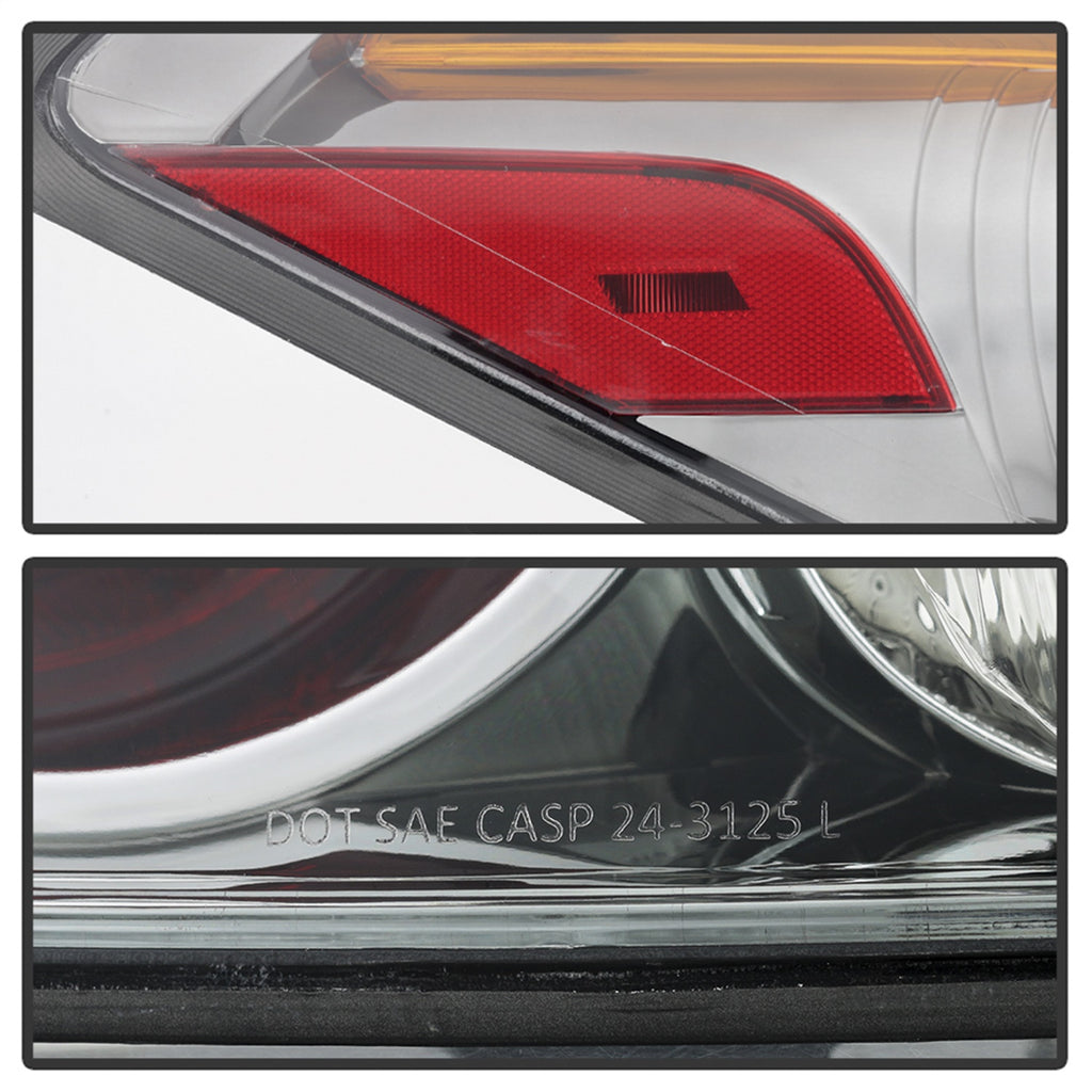Spyder Auto 9032059 Drive Side Tail Lights Fits 07-12 Altima