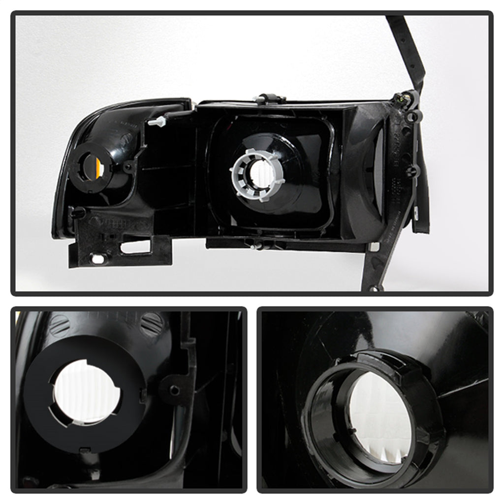 Spyder Auto 9032141 XTune Headlights Fits 94-02 Ram 1500 Ram 2500 Ram 3500
