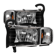 Load image into Gallery viewer, Spyder Auto 9034299 XTune Headlights Fits 94-02 Ram 1500 Ram 2500 Ram 3500