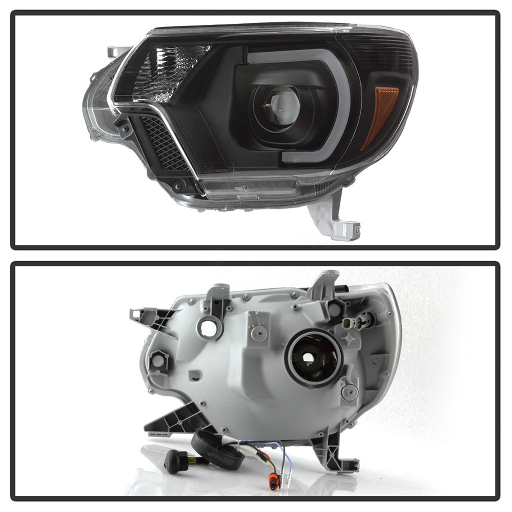 Spyder Auto 9037542 XTune DRL Light Bar Projector Headlights Fits 12-15 Tacoma