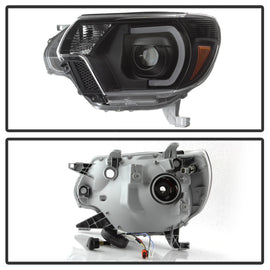 Spyder Auto 9037542 XTune DRL Light Bar Projector Headlights Fits 12-15 Tacoma