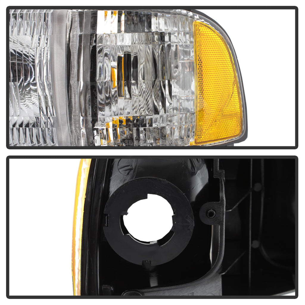 Spyder Auto 9038174 XTune Headlight Fits 94-02 Ram 1500 Ram 2500 Ram 3500